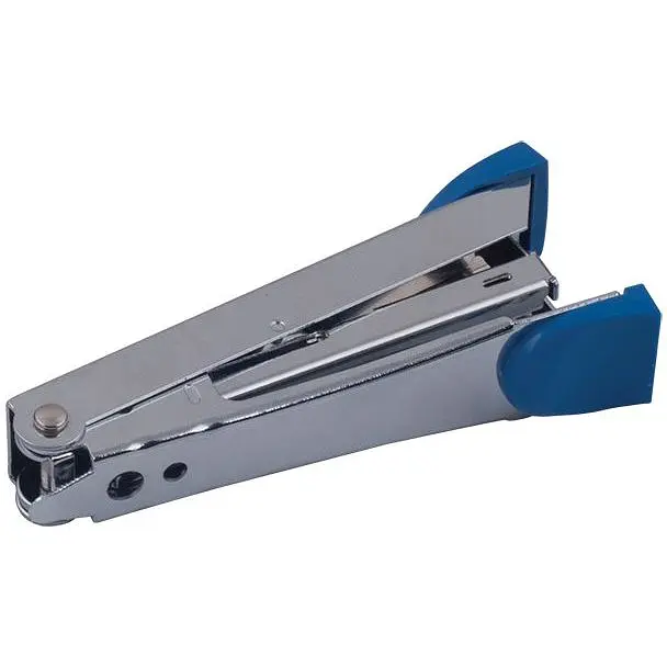 Степлер Buromax металевий №10, 12 аркушів синій (BM.4152-02) - фото 3