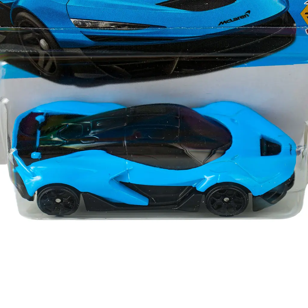 Базовая машинка Hot Wheels Exoticars McLaren W1 голубая (5785) JJJ39-N521 - фото 2