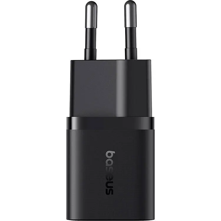 Мережевий зарядний пристрій Baseus GaN5 Mini Fast Charger USB-C 25W + Cable USB-C to USB-C 100W 1m Black (P10110909113-01) [168082] - фото 2