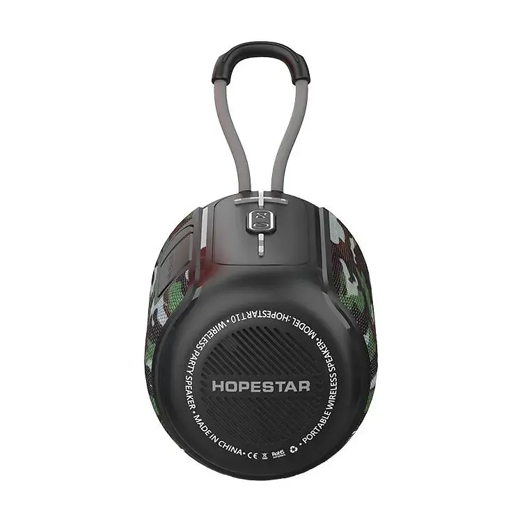 Портативна акустика Hopestar T10 чорна бездротова - фото 2