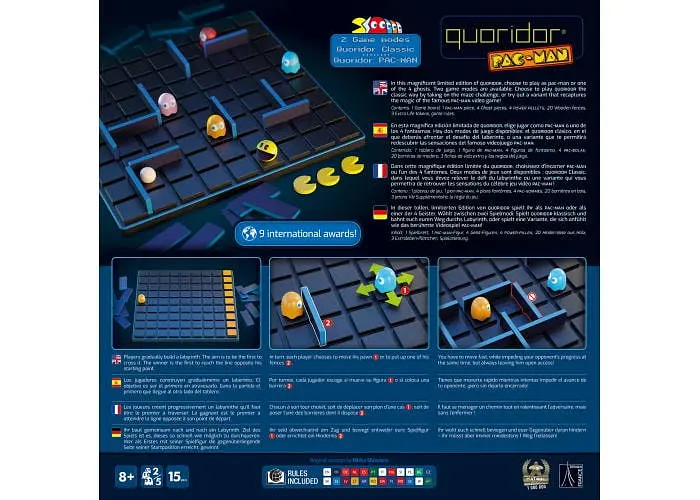 Настольная игра Gigamic Коридор Pac-Man (Quoridor Pac-Man) (ВР_КПМ) - фото 3
