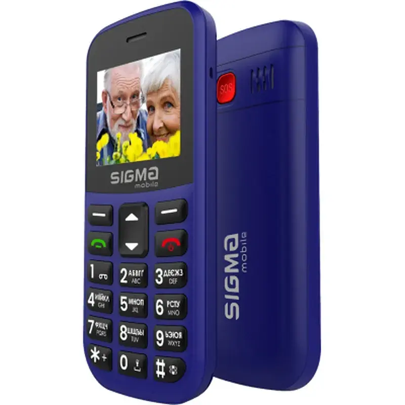 Мобільний телефон Sigma Comfort 50 EASY TYPE-C Blue (4827798585238) - фото 5