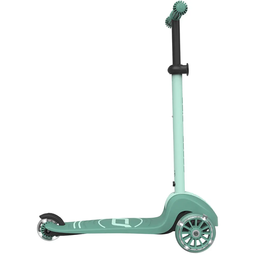 Самокат Scoot and Ride Highwaykick-3s колеса світяться 3+ років сіро-зелений (SR-00939) - фото 4