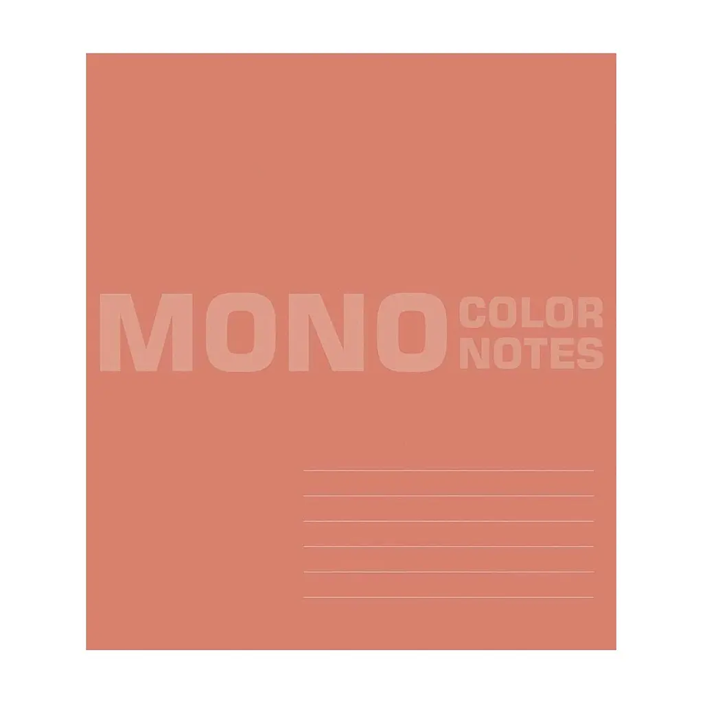 Зошит Школярик Mono 48 аркушів лінія (048-3646L), в асортименті - фото 3