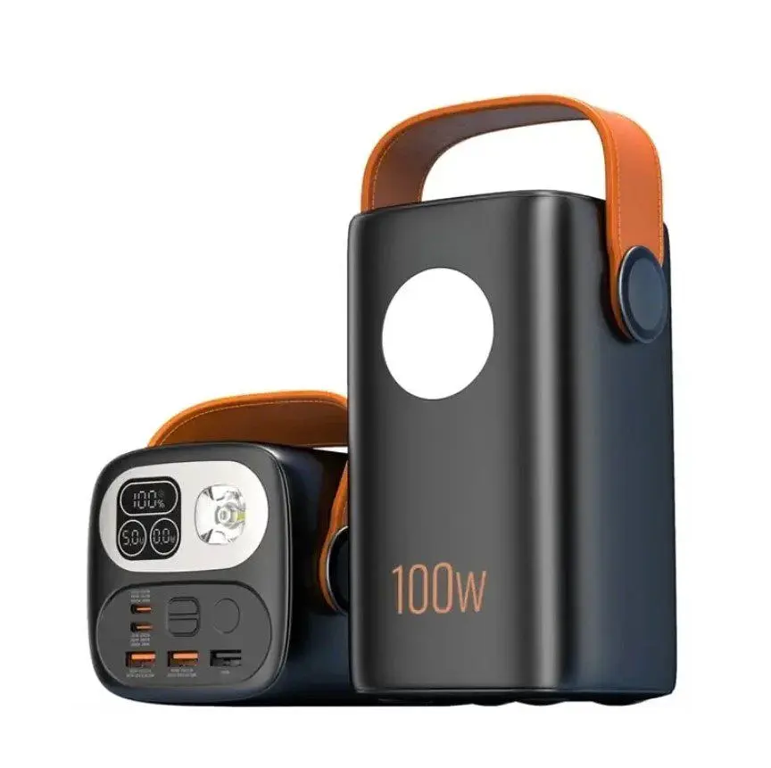 Повербанк Powerbank King Power KP-G6000 Digital Display 60000 mAh 100W зі швидким заряджанням для ноутбука, смартфона, планшета