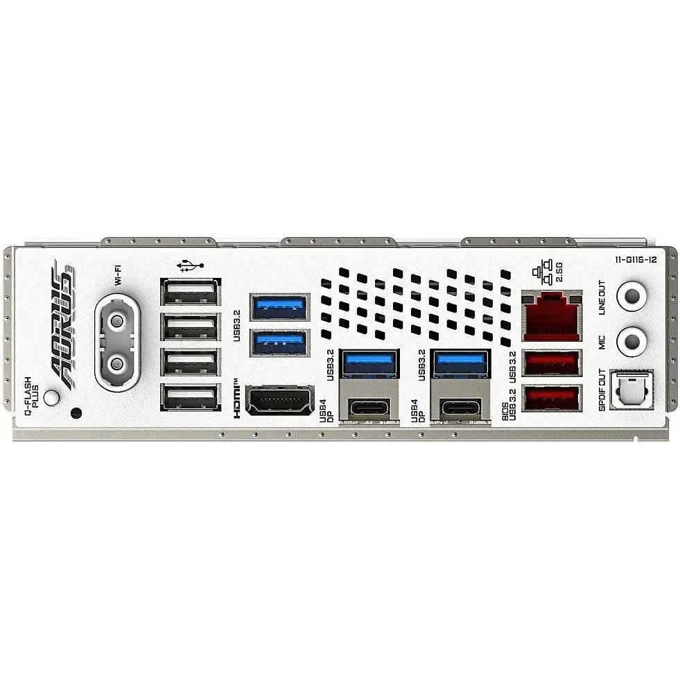 Материнська плата Gigabyte X870 Aorus Elite WIFI7 ICE, X870, 4xDDR5, Int.Video (CPU), 4xSATA3, 4xM.2, 1xPCI-E 5.0 x16, 1xPCI-E 4.0 x16, 1 ALC1220, Realtek 2.5GbE, WiFi 7, Bluetooth 5.4, HDMI/2xType-C, ATX - фото 5