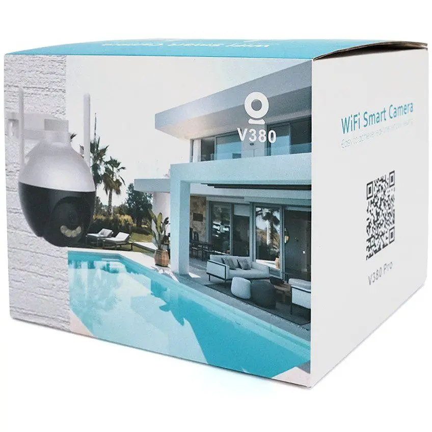 Відеокамера Wi-Fi вулична 3mpx YOSO YOIPC46D3MP20 PTZ 2.8 mm V380 - фото 4