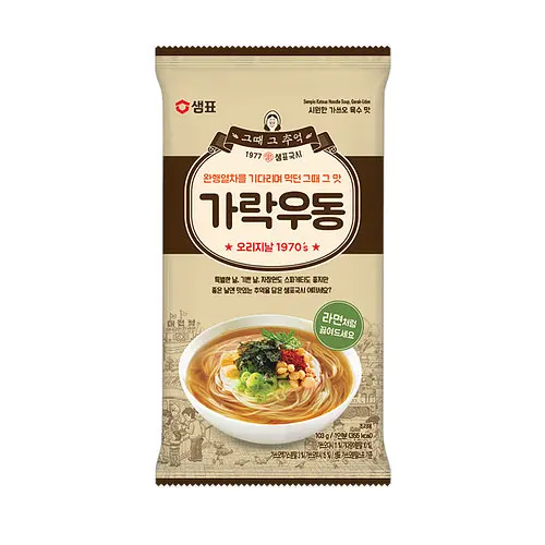 Cуп з локшиною рамен Sempio Katsuo Garak Udon 103 г.