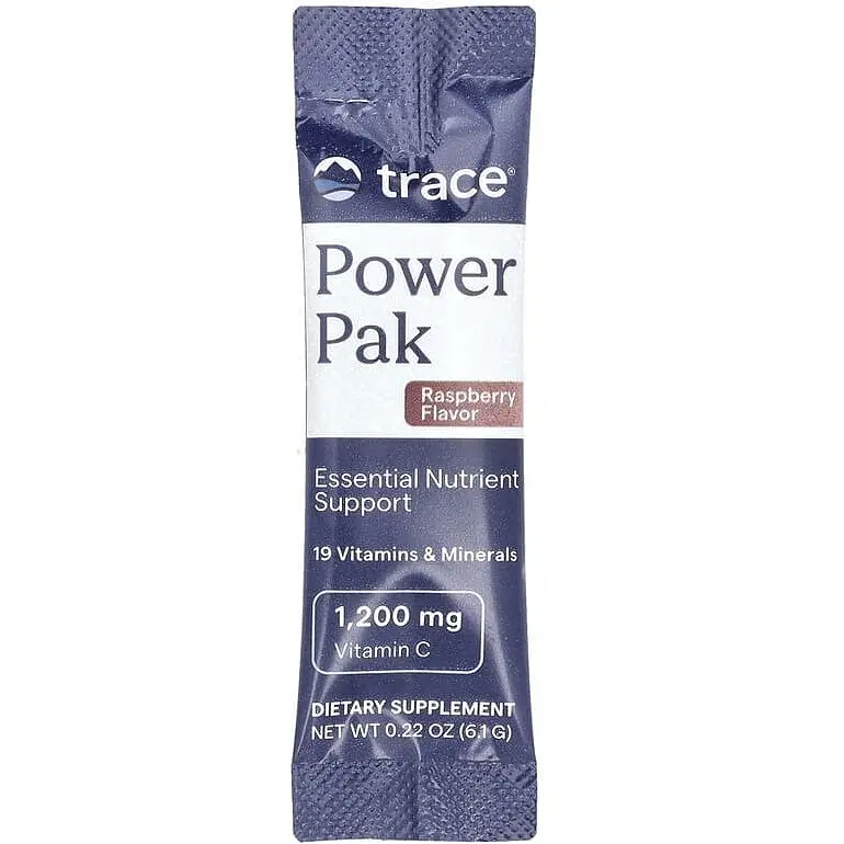 Електроліти Trace Minerals Electrolyte Stamina Power Pak зі смаком малини 183 г (30 шт. х 6.1 г) - фото 3
