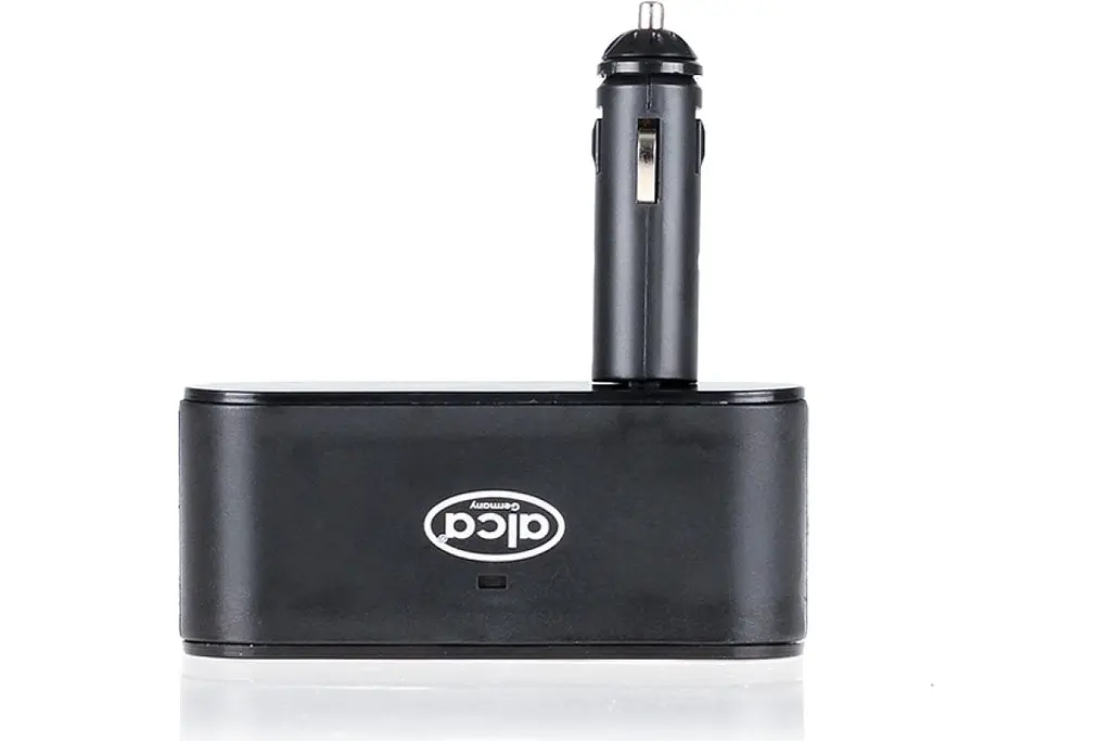Розгалужувач прикурювача Alca 12V 3 гнізда та 1USB Кут повороту 90° Оригінал (510 200) - фото 2