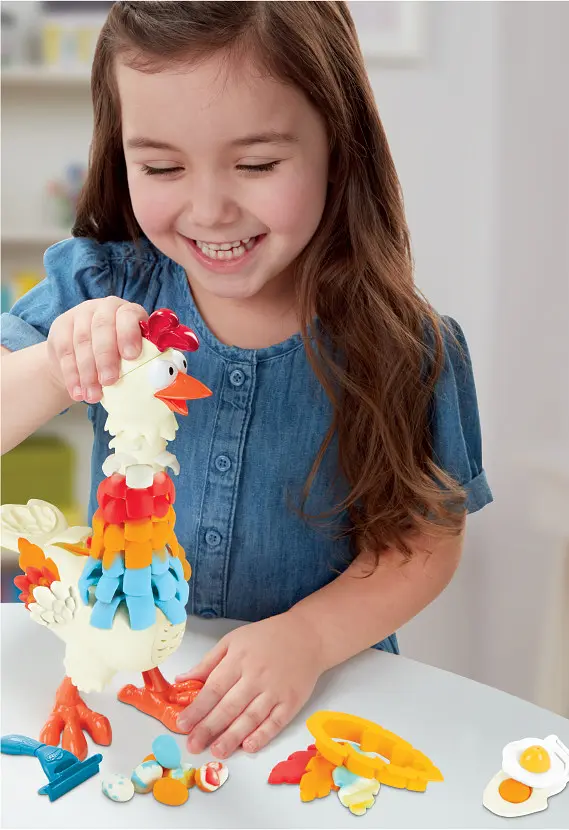 Ігровий набір Hasbro Play-Doh Курочка - Чудо в пір'ї (E6647) - фото 3