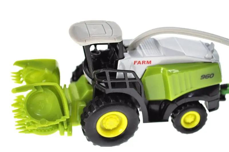 Іграшковий комбайн із причепом металевий Farm Truck 955-237, в коробці р.27,5x6,5x8,5 см YG Toys - фото 4