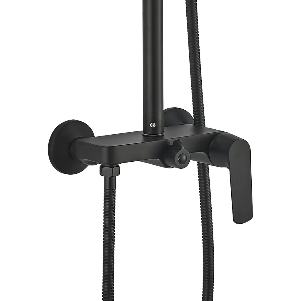 Душова система Globus Lux Laguna GLA-0005N-10-BB, Чорний матовий - фото 4