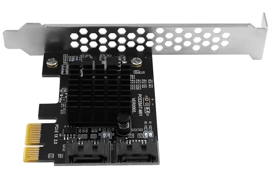 Контроллер Dynamode PCI-E to 2 х SATA III (6 Гбит/сек), 2 внутр. канала, чипсет Marvell 88SE91XX - фото 2