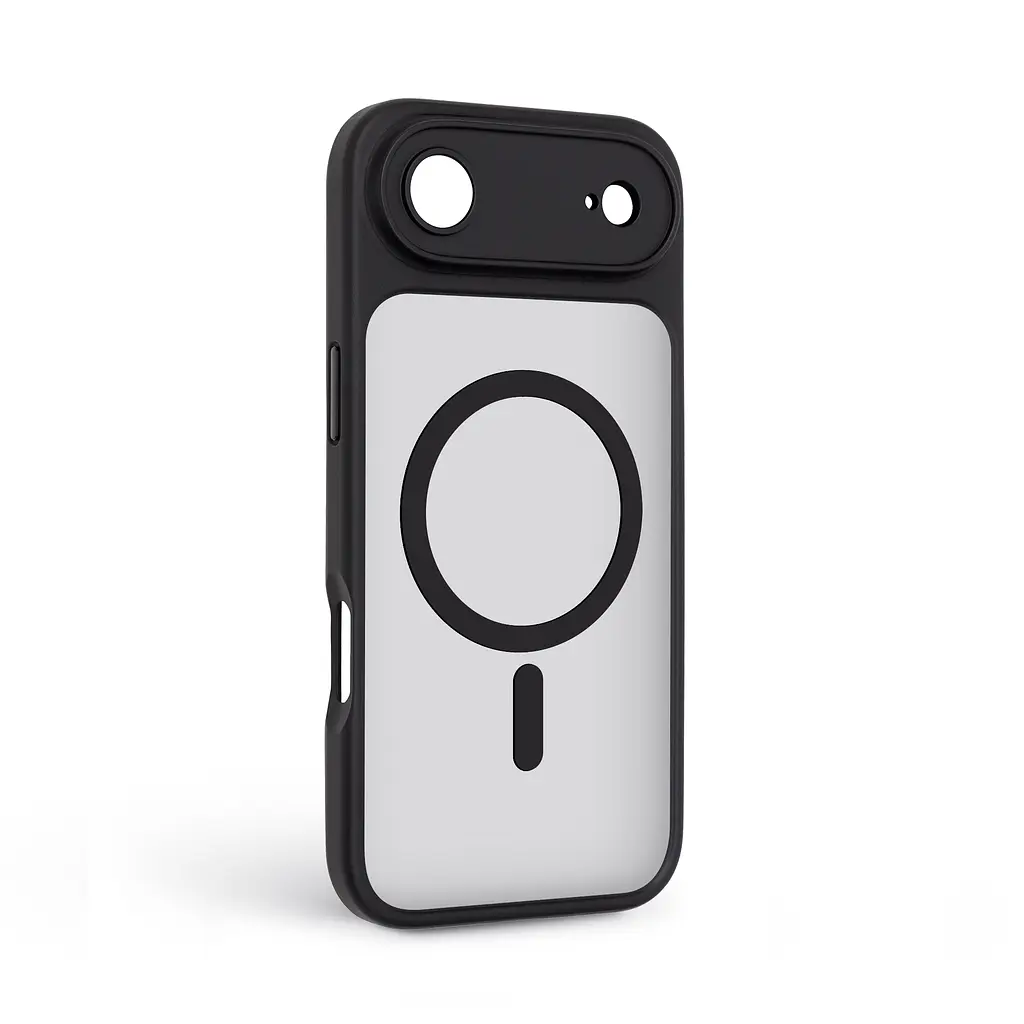 Чехол для Apple iPhone 17 Air, Lush MagCase, черный, противоударная панель-накладка из TPU и PC, полупрозрачный чехол с MagSafe (с магнитом), с защитой камеры, поддержка беспроводной зарядки, защита всего корпуса, ArmorStandart (ARM87476) - фото 2