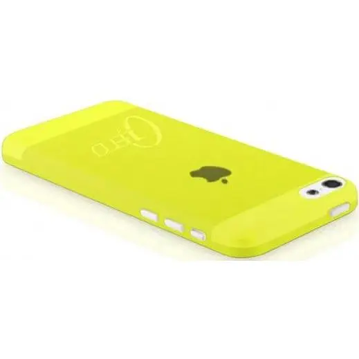 Чехол-накладка itSkins Zero.3 cover case для iPhone 5 yellow - фото 4