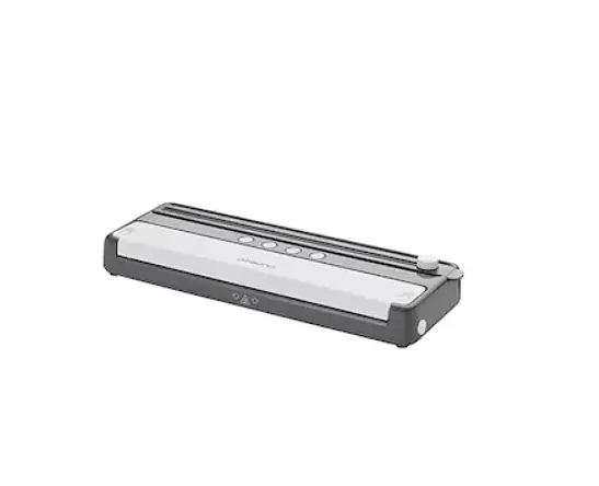Вакууматор Ambiano 120Вт GT-VBS-0 с функцией мягкого вакуумирования + рулон + 5 пакетов в комплекте 96365 - фото 2