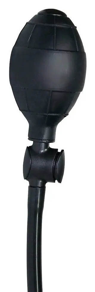 Надувна анальна пробка True Black Vibr.Plug з вібрацією Orion 42-05746000000 87781 - фото 5