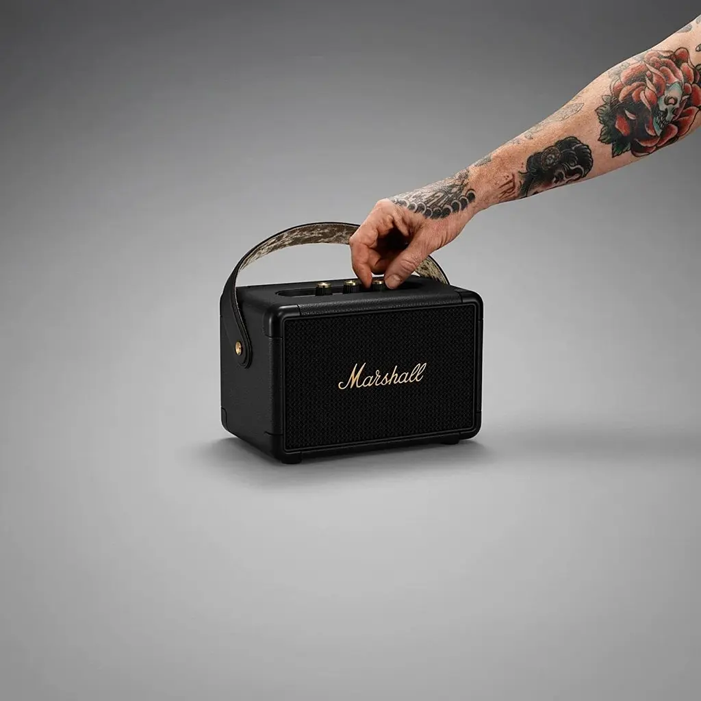 Портативна акустика Marshall Kilburn II Black and Brass (1005923) [80554] - фото 12