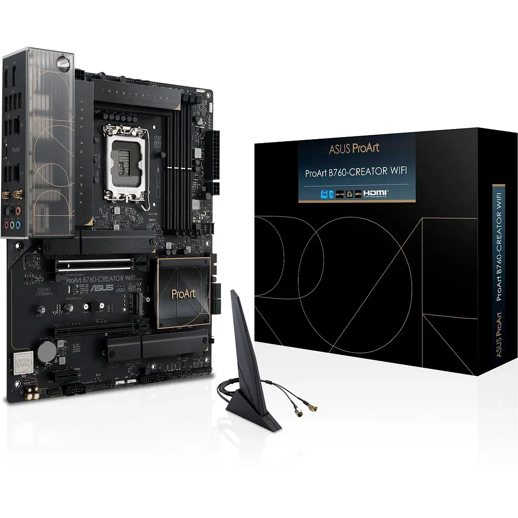 Материнська плата Asus Proart B760-CREATOR WIFI s1700 B760 4xDDR5 M.2 HDMI DP Wi-Fi BT ATX - фото 8