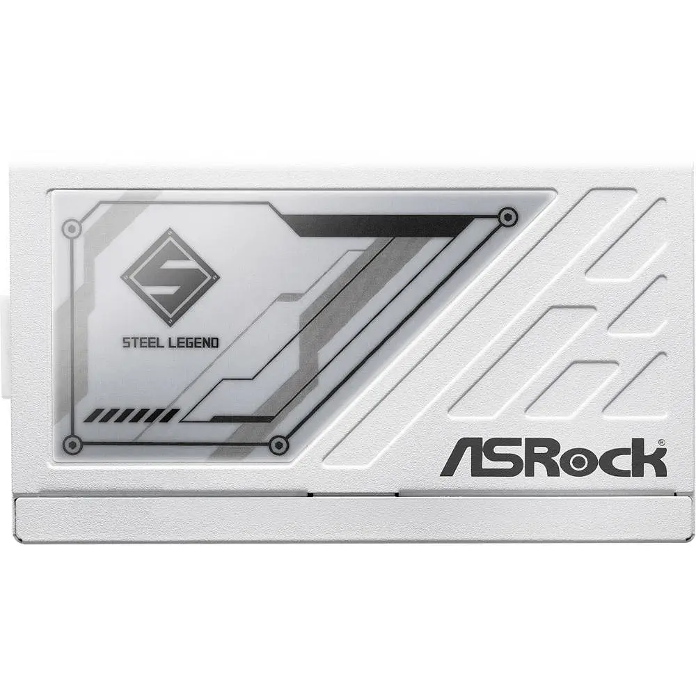 Блок питания ASRock Steel Legend 850W ATX 3.1 80+ Gold White (SL-850GW) - фото 12