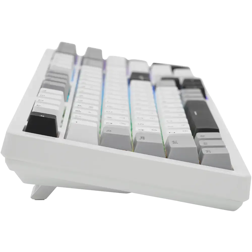 Игровая механическая клавиатура Kondor Legion PRO / Три режима подключения / Sky Light Switch / White - фото 8