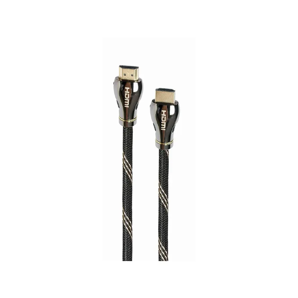 Кабель мультимедійний HDMI to HDMI 1.0m V.2.1 Premium Cablexpert (CCBP-HDMI8K-1M) - фото 3