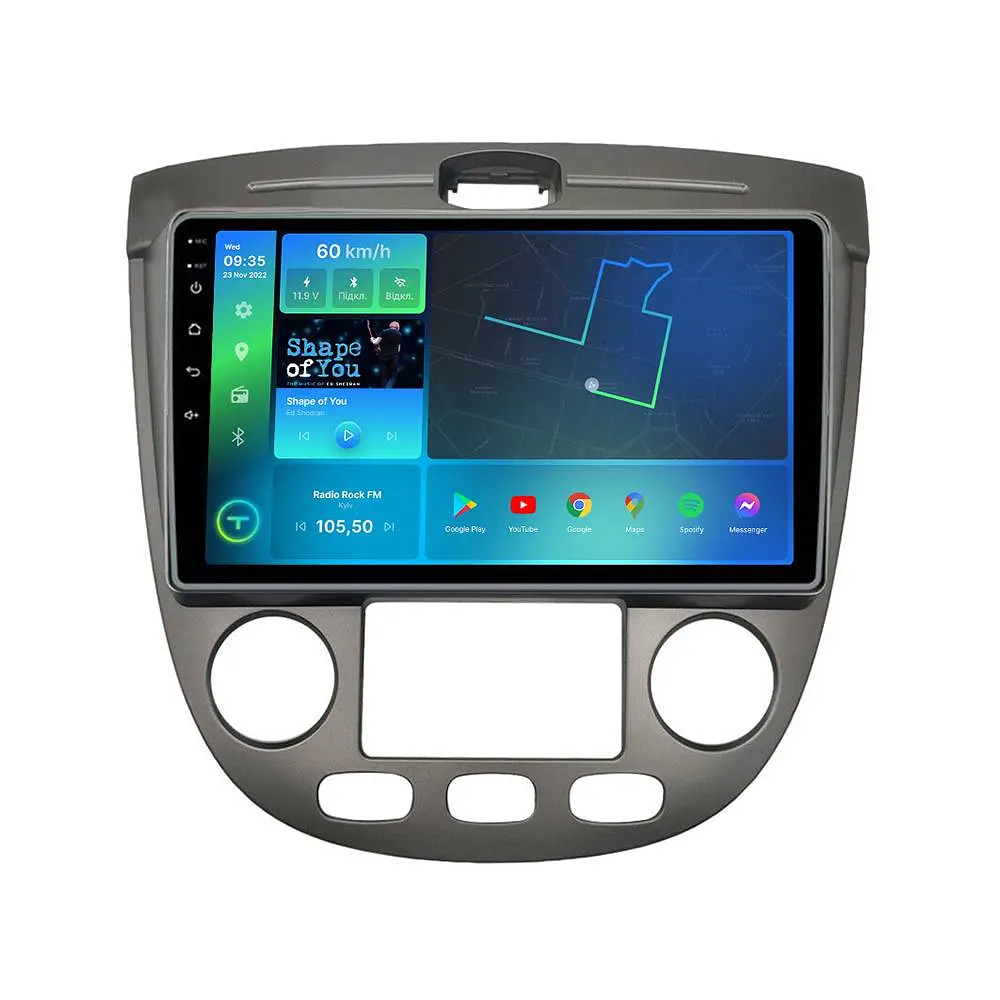Штатна магнітола TORSSEN Chevrolet Lacetti 04-13 climate FL9 4+64Gb 4G Carplay DSP