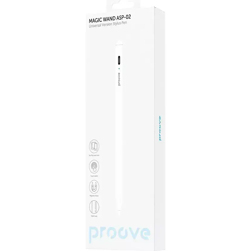 Стилус Proove Stylus Magic Wand ASP-02 Universal Version White (STA200010002) [100907] - фото 5