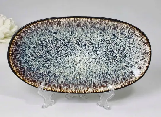 Тарілка овальна 29,5x16,4x2,5 см “Паноптікон”