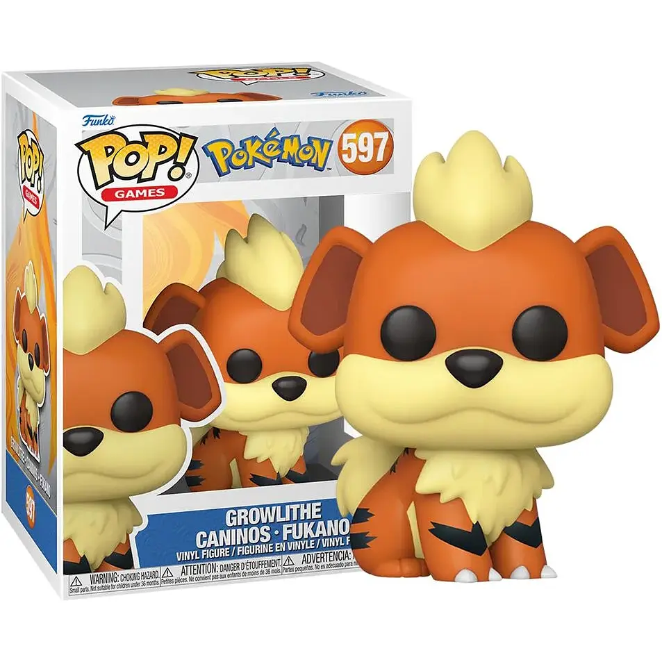 Ігрова фігурка Funko Pop! Pokemon Гроуліт (74229) - фото 5