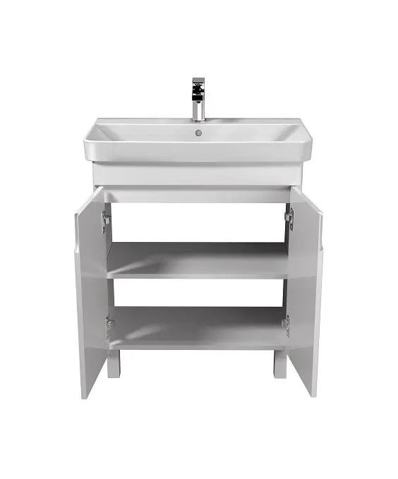 Тумба Мойдодир Simple White 70-U умивальник River 70 Білий універсальна Білий - фото 6