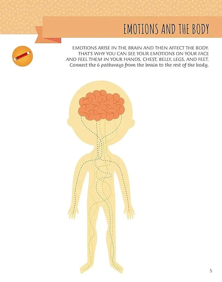 My First Book of Feelings: Montessori Activity Book - фото 5