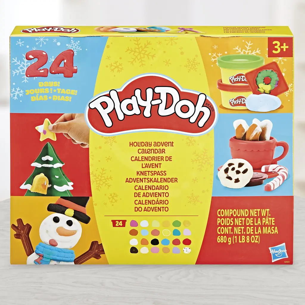 Набор для творчества с массой для лепки Play-Doh Адвент календарь (G0501) - фото 18