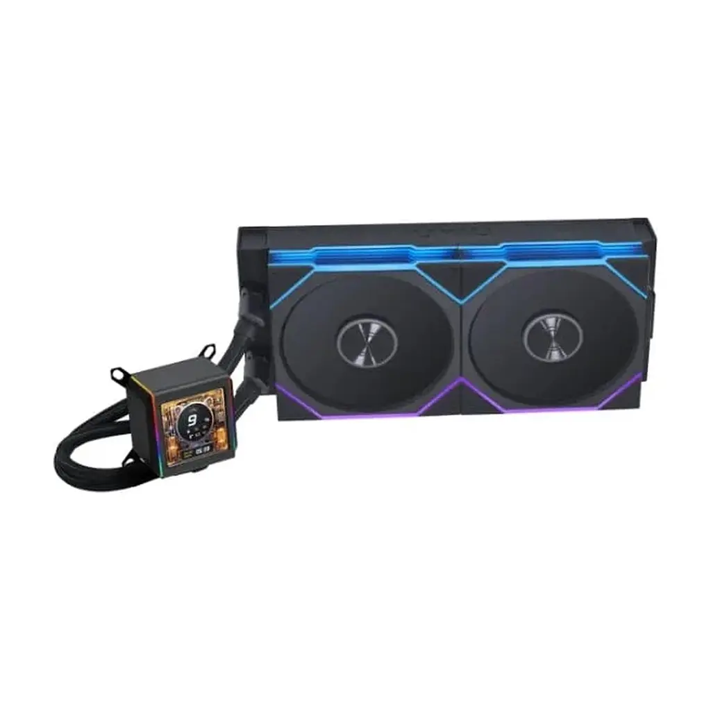 Система рідинного охолодження Lian Li Galahad GA II LCD TL 280, Black (G89.GA2ALCD28TLB.00)
