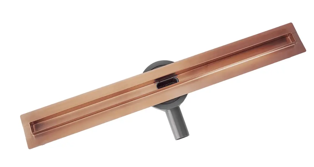 Душовий канал Rea Neox 80 Slim Pro із сухим затвором brushed copper REA-G4807 - фото 3