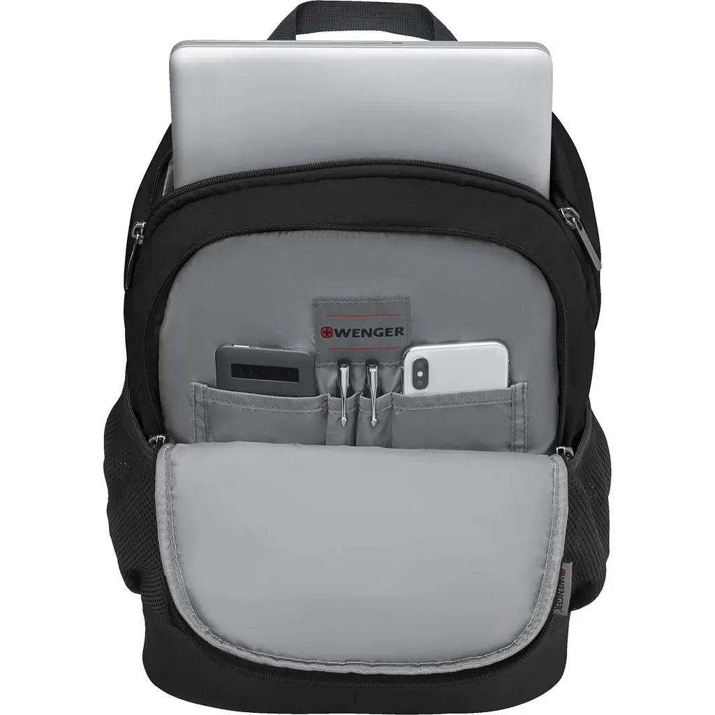 Рюкзак для ноутбука Wenger 16" Quadma, Black (610202) - фото 3
