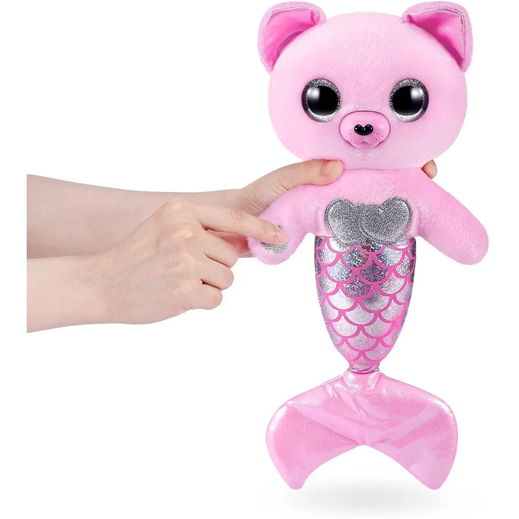 Интерактивный игровой набор Pets & Robo Alive серии "Furmaids" S1 Котенок Пурл (9555A) - фото 4