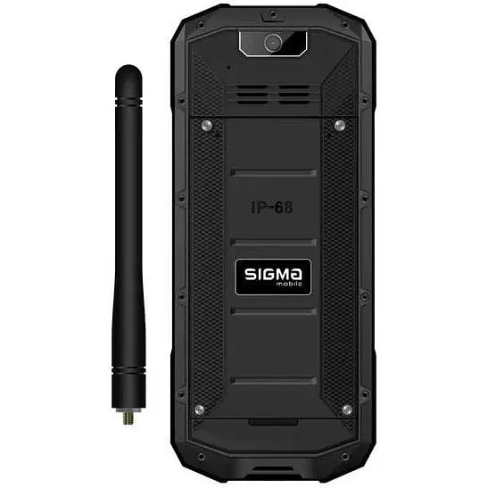 Телефон Sigma X-treme Pa68 WAVE 2.4" черный - фото 4