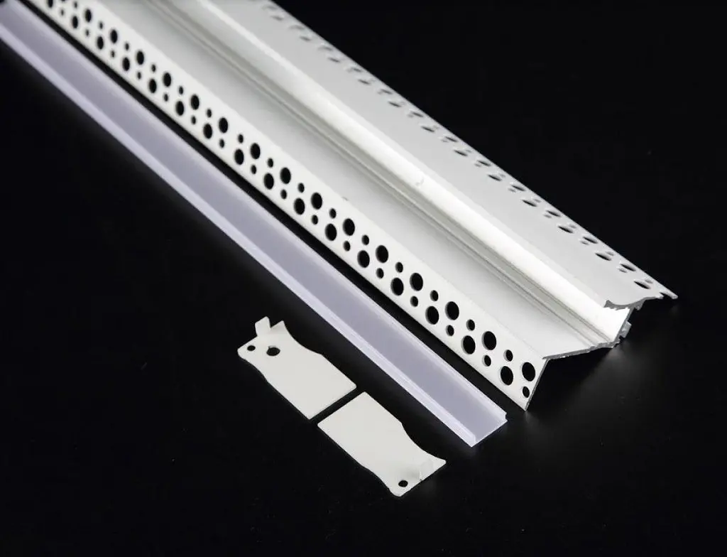 LED профіль врізний, ефект "тіньового шва" з розсіювачем PC, 3м KLOODI KLP4062TR 3 - фото 4