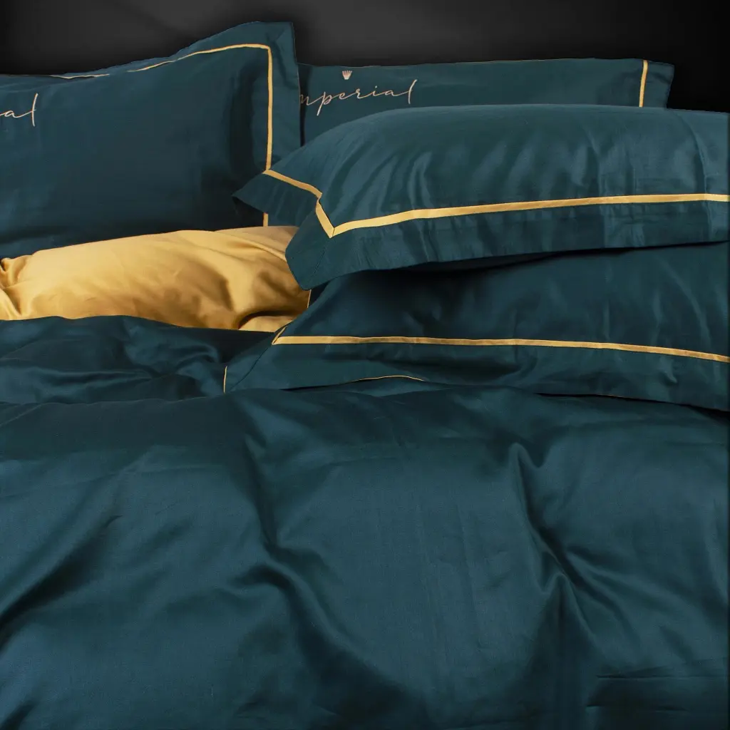 Постільна білизна MirSon Сатин Imperial Satin Messina 200х220 Євро (2200007179091) - фото 7
