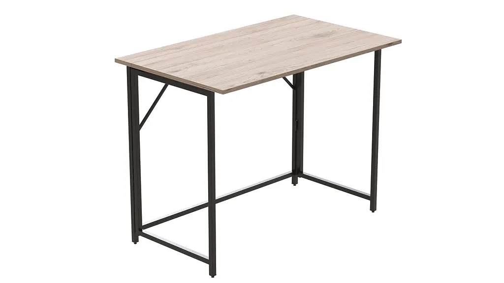 Стол раскладной Морис Ferrum-decor 750x1000x600 Черный металл ДСП Дуб Сан-Марино 16 мм (FRD-104670) - фото 4
