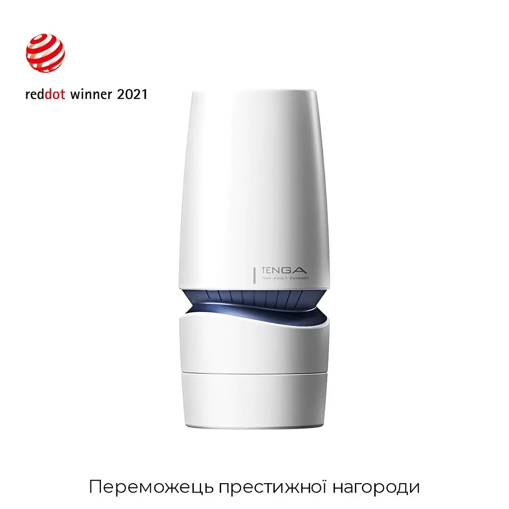 Мастурбатор Tenga - Aero Masturbator Cobalt, інноваційна технологія всмоктування - фото 3