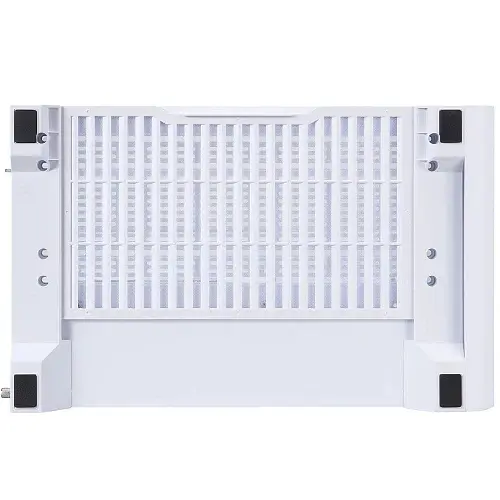 Корпус 1stPlayer RT6, White, без БЖ, Midi Tower, для Micro ATX / Mini ITX, 2xUSB 3.0 / 1xUSB 2.0, макс. CPU - 157 мм / VGA - 330 мм, бічна панель із загартованого скла, цифровий екран - фото 4
