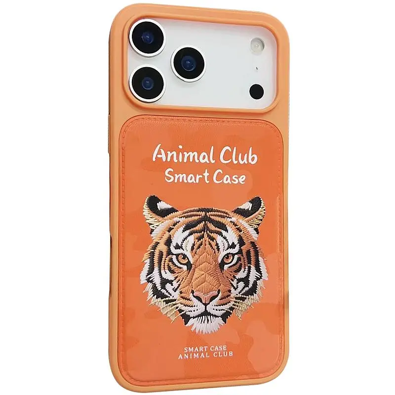 TPU+PC чохол Animal Club для Apple iPhone 17 Pro (6.3) Hermes Orange