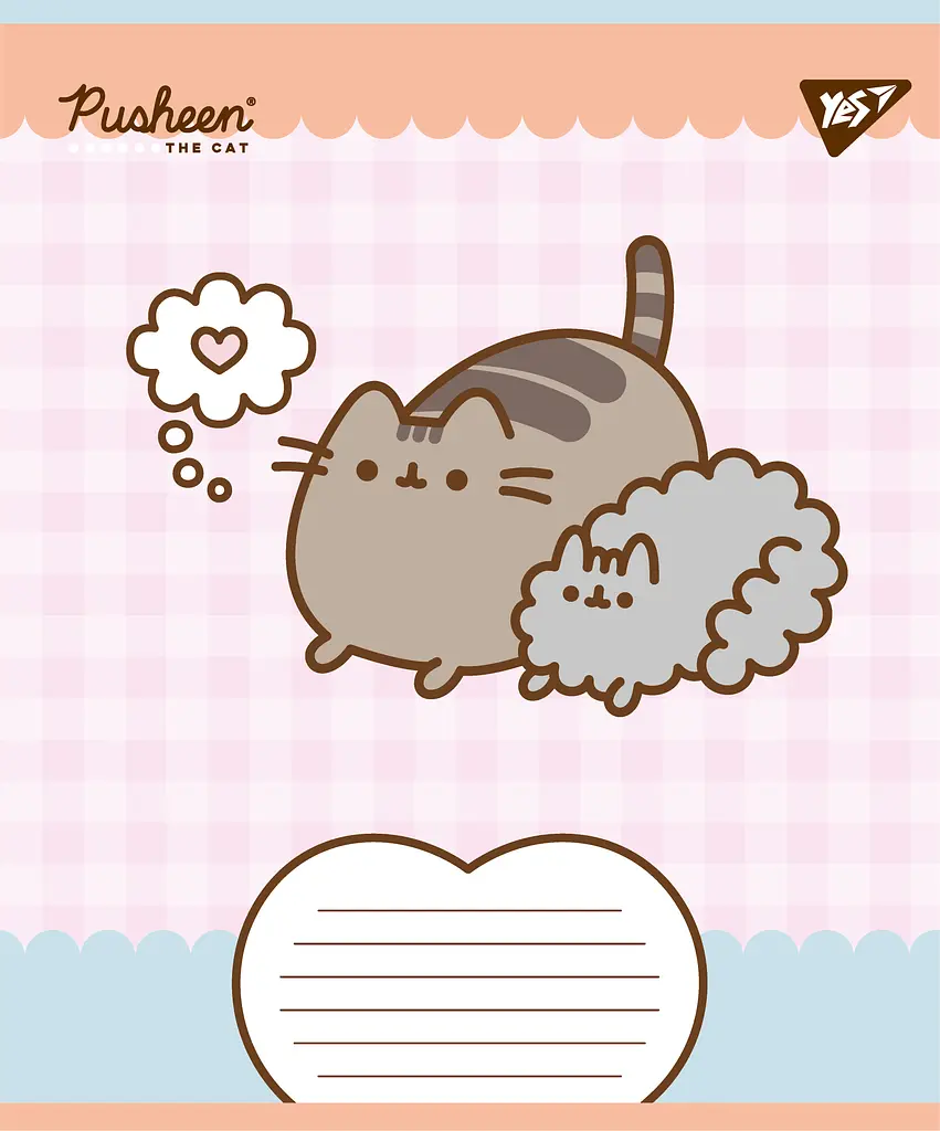 Набір зошитів шкільних YES А5/12 лінія Pusheen Weekend 25 шт (767608) - фото 3