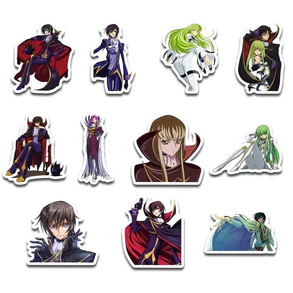 Стикерпак GeekLand Code Geass 45 штук (SP CG 01) - фото 3