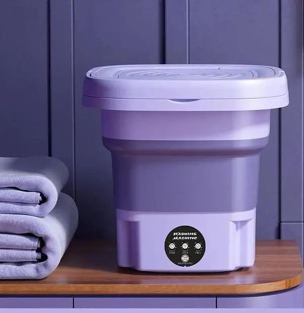 Портативна складна 6,5 літрова міні-пральна машина 643 • Folding Washing Machine пральна машина - фото 4