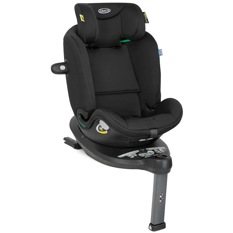 Автокрісло Graco Turn2Me Grow i-Size Чорне (GC2404AAMDN000) - фото 3