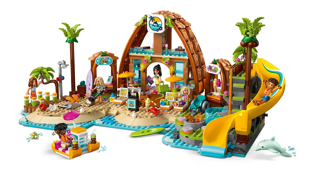 Конструктор LEGO Friends Пляжный курорт для семейного отдыха 1140 деталей (42673) - фото 7